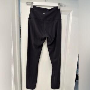 Black Lululemon Run Leggings